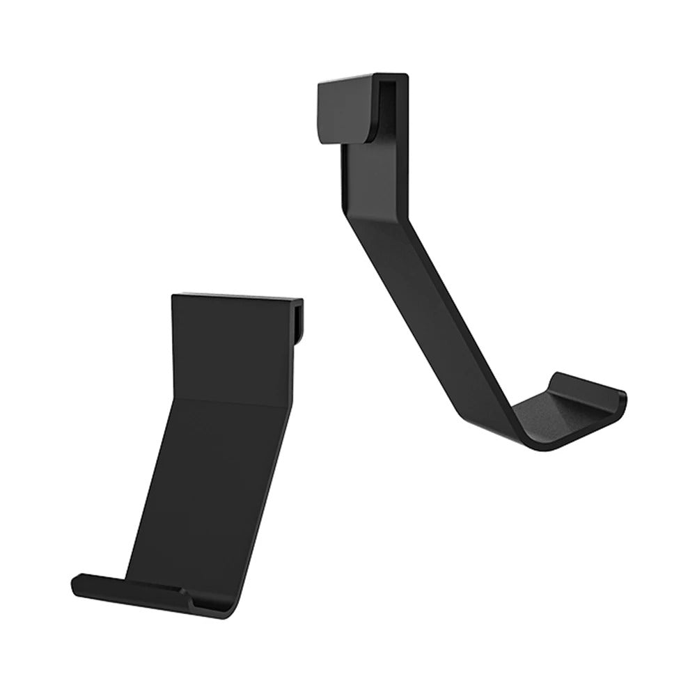 PS5 Headphone Stand Wall Mount Holder | Metal Headset Hanger & Controller Hook | Space-Saving Wall Bracket for PS5/PS5 Slim/PS5 Pro  — Black