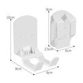 Wall Mounted Gaming Headset & Controller Bracket | No-Punch Adhesive Wall Holder for PS5/PS4/Xbox | Space-Saving Storage Rack with 3 Hooks